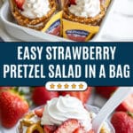 Walking Strawberry Pretzel Salad Recipe