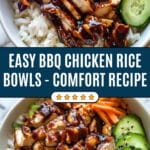 BBQ Chicken Rice Bowls Recipe