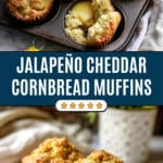 Honey Butter Jalapeño Cheddar Cornbread Biscuits Recipe