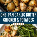 Garlic Butter Chicken and Potato Skillet Recipe