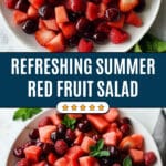Red Fruit Salad Recipe