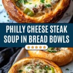 Philly Cheese Steak Soup Recipe