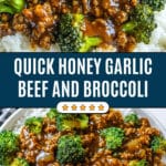 Honey Garlic Ground Beef and Broccoli Recipe