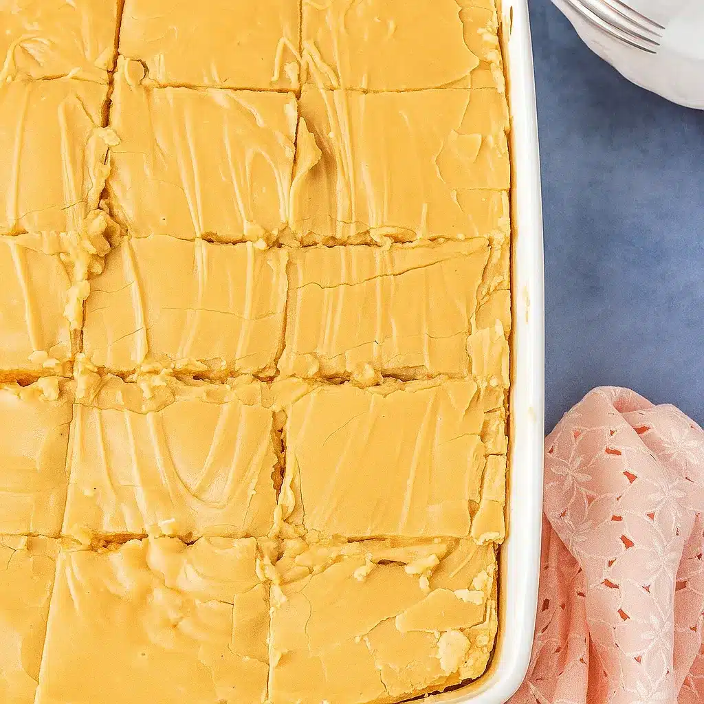 Brown Sugar Peach Cake Recipe - Recipe Image