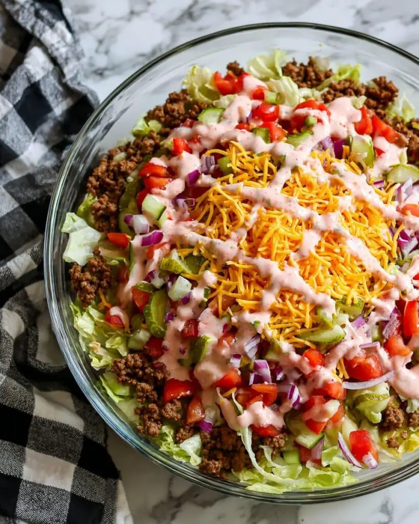 Cheeseburger Salad Recipe
