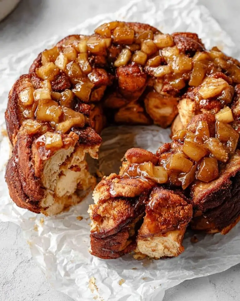Easy Vegan Apple Monkey Bread Recipe