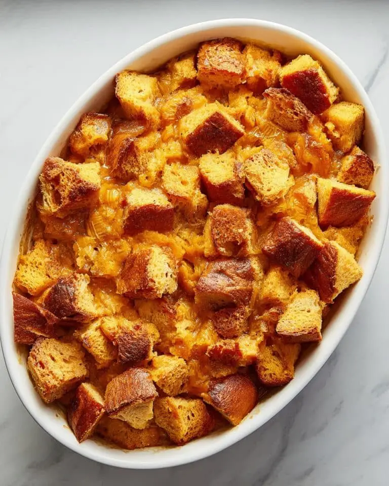 Pumpkin Bread Pudding with Caramel Recipe