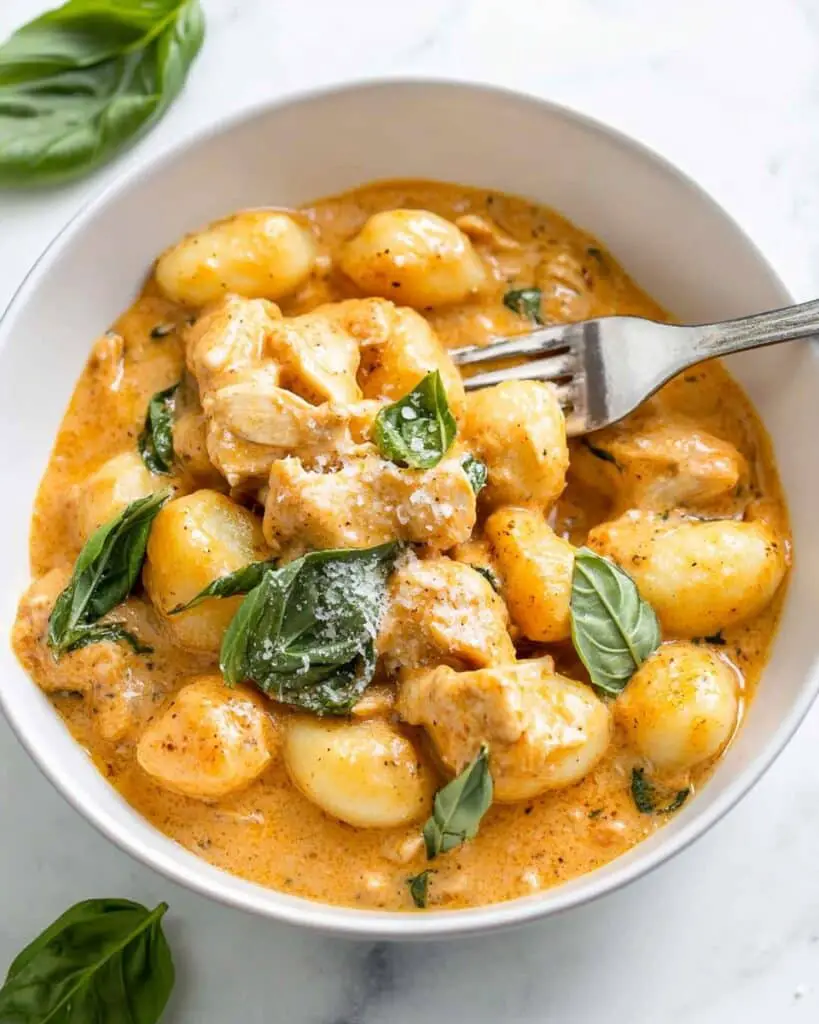 Creamy Chicken Gnocchi Recipe