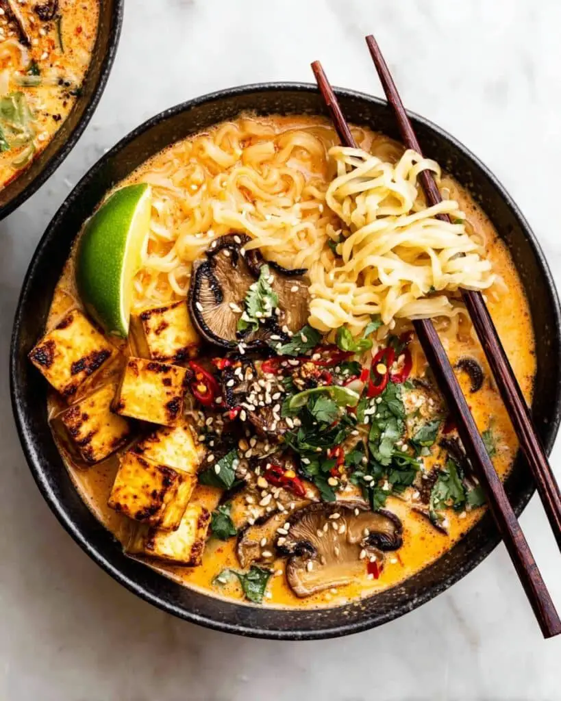 Vegan Coconut Curry Ramen Recipe