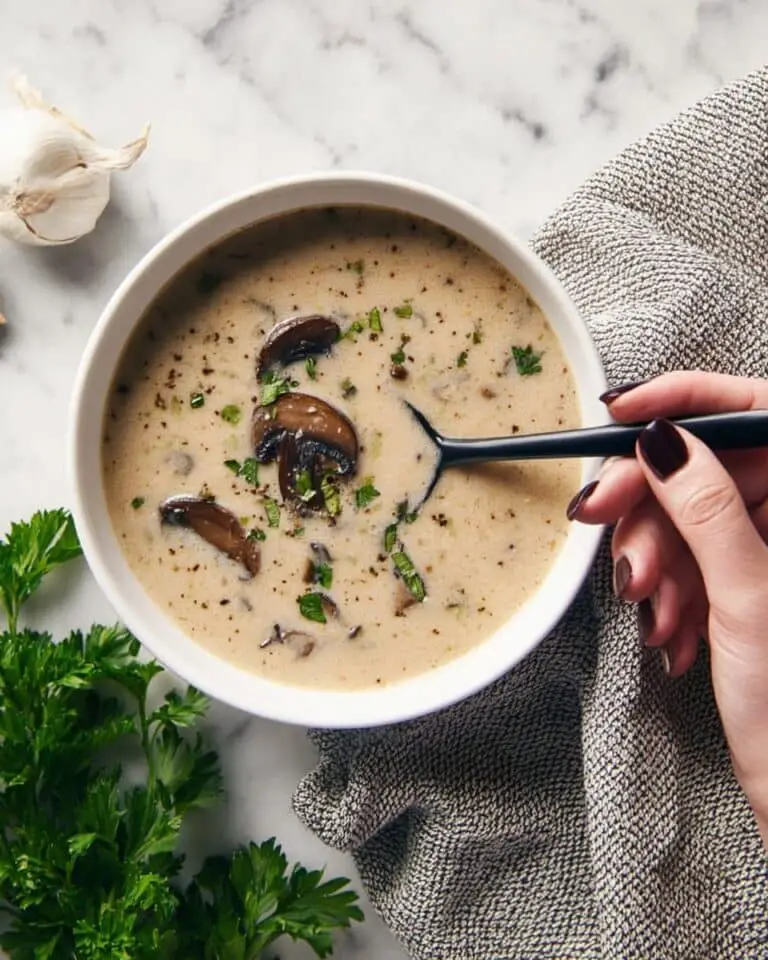 Creamy Mushroom Soup Recipe