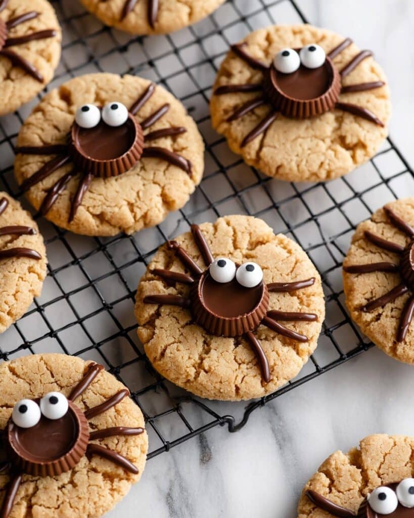 Peanut Butter Spider Cookies Recipe