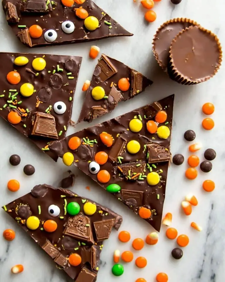 Halloween Candy Bark Recipe
