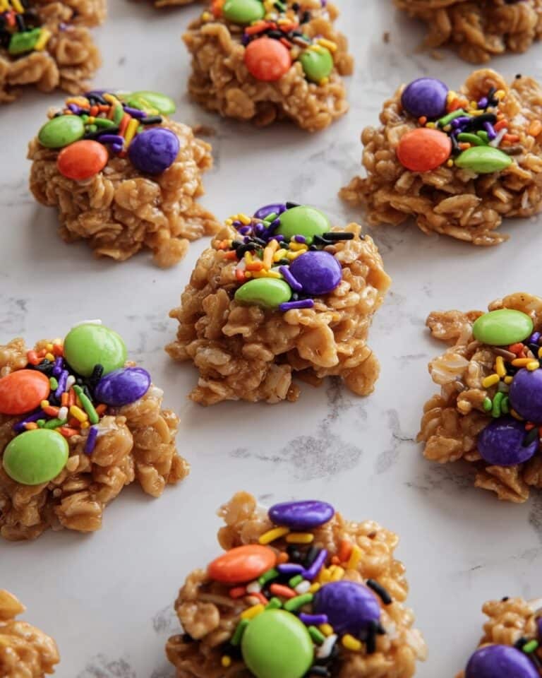 No-Bake Chewy Caramel Cookies Recipe