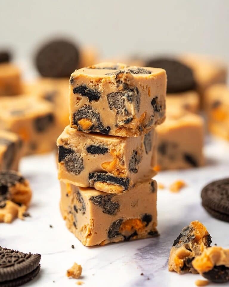 Halloween Cookies and Cream Fudge Recipe
