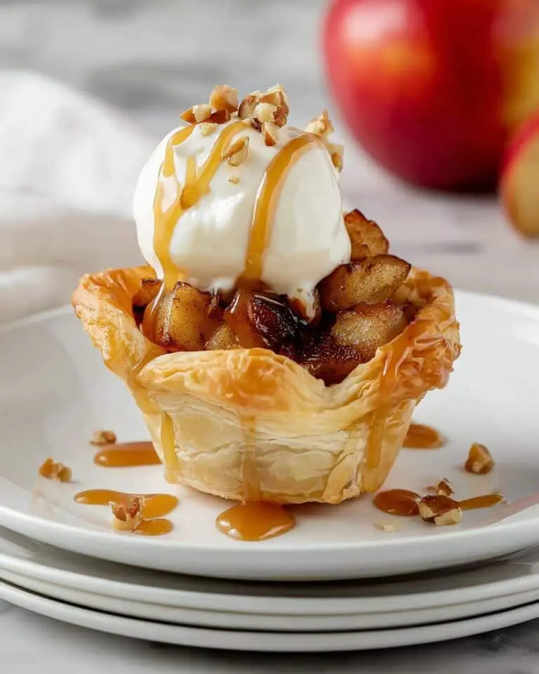 Mini Apple Tarts with Cinnamon and Pecans Recipe