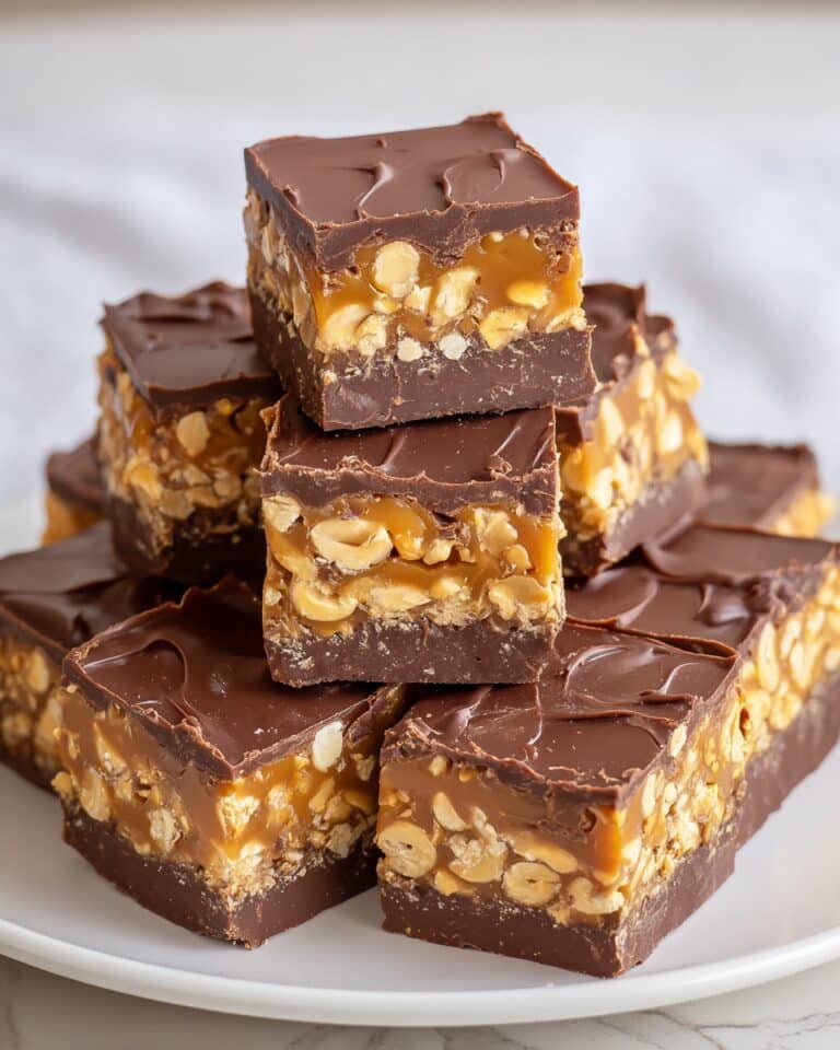 Easy Snickers Fudge Recipe