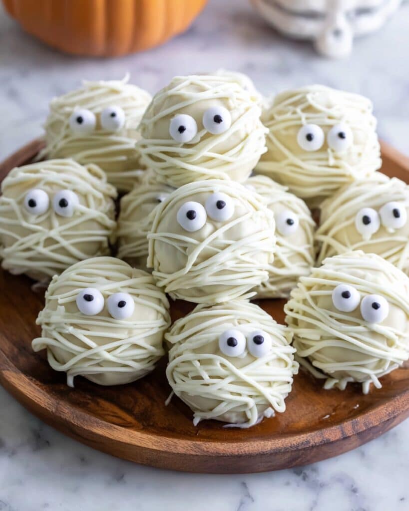 Mummy Oreo Cake Pops Recipe