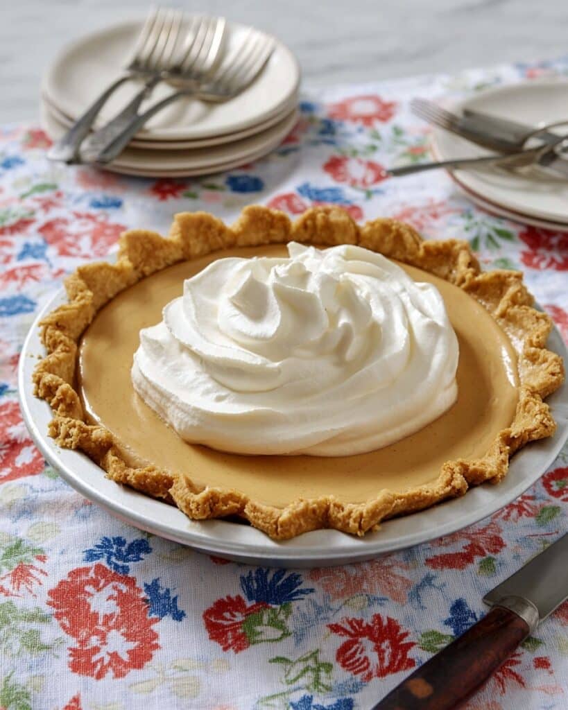 Maple Cream Pie Recipe