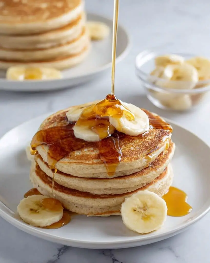 Fluffy Banana Pancakes Recipe