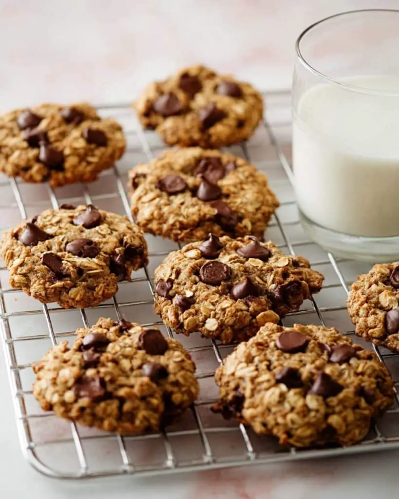 3 Ingredient Banana Oat Chocolate Chip Cookies Recipe