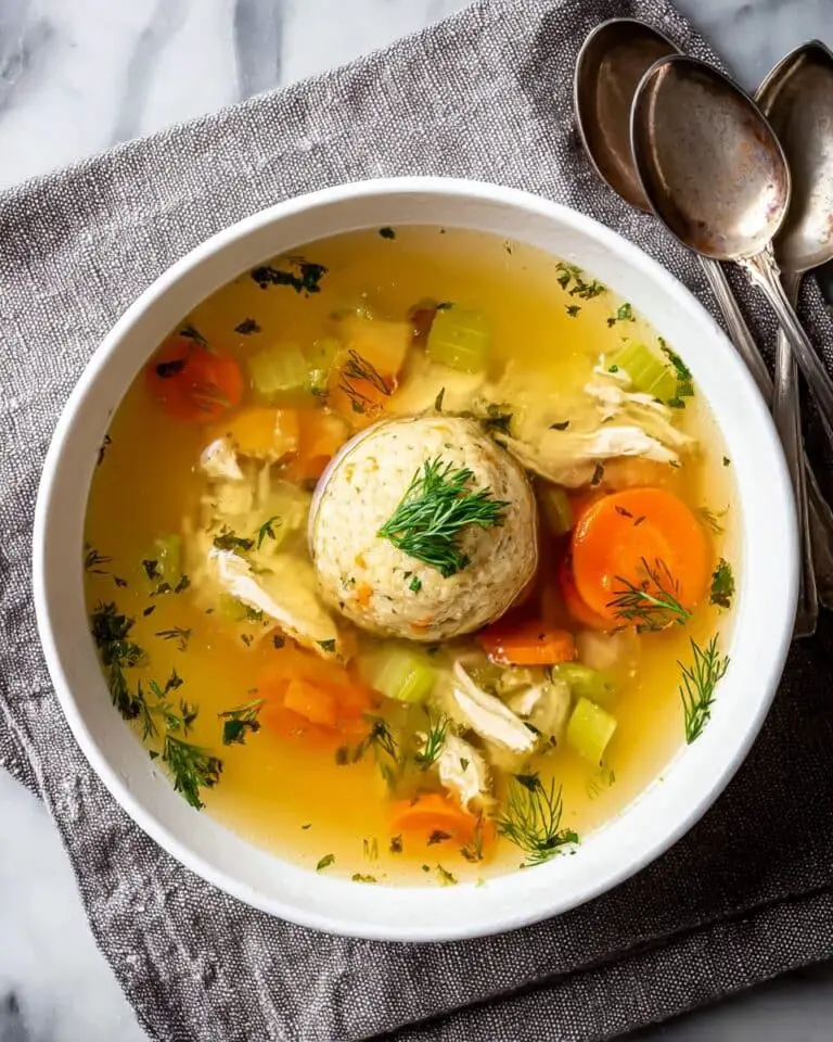 Matzo Ball Soup (Jewish Penicillin) Recipe