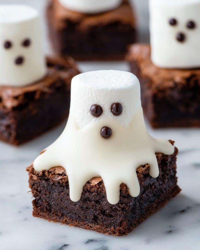 Ghost Brownies Recipe