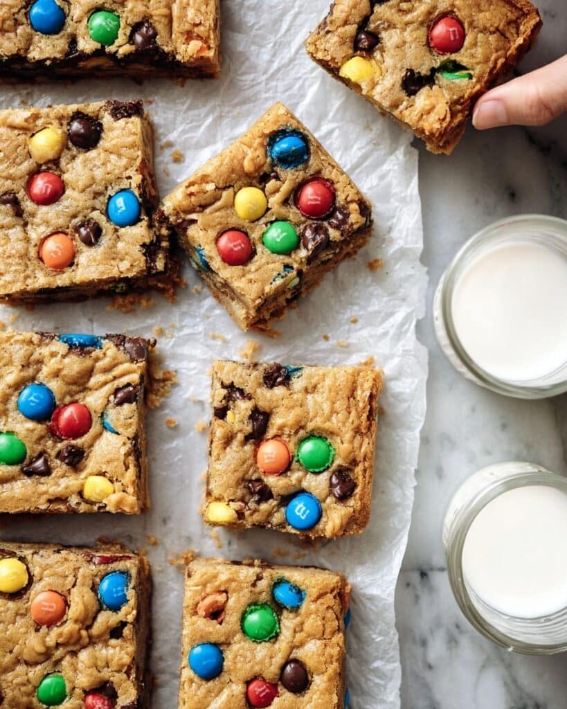 Monster Cookie Bars Recipe