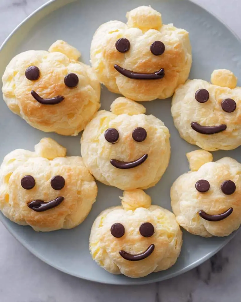Puff Pastry Pumpkins with Creamy Pumpkin Filling Recipe
