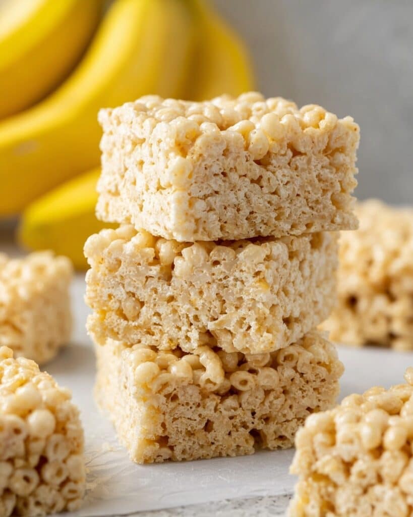 Banana Pudding Rice Krispie Treats Recipe