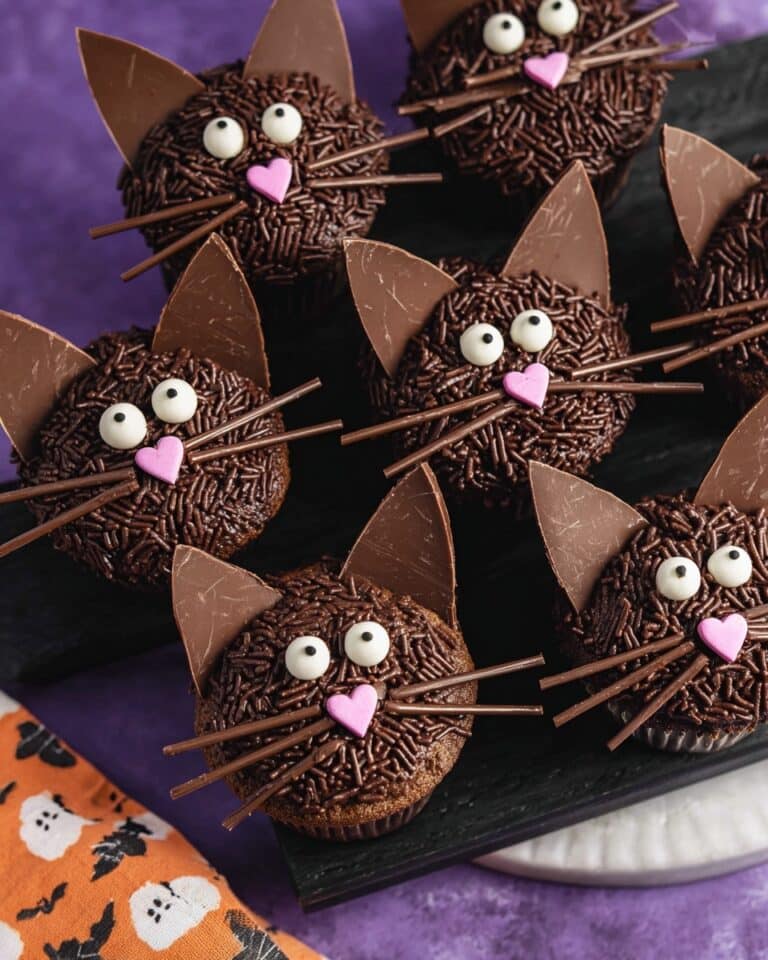 Black Cat Cupcakes Recipe