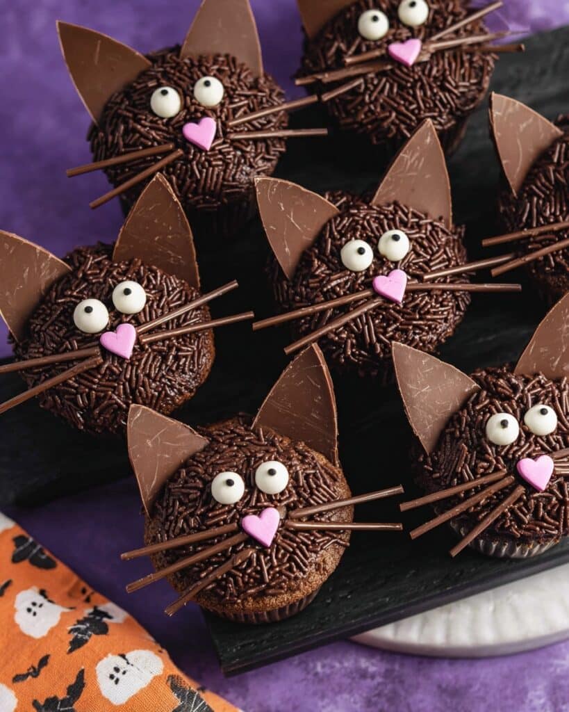 Black Cat Cupcakes Recipe