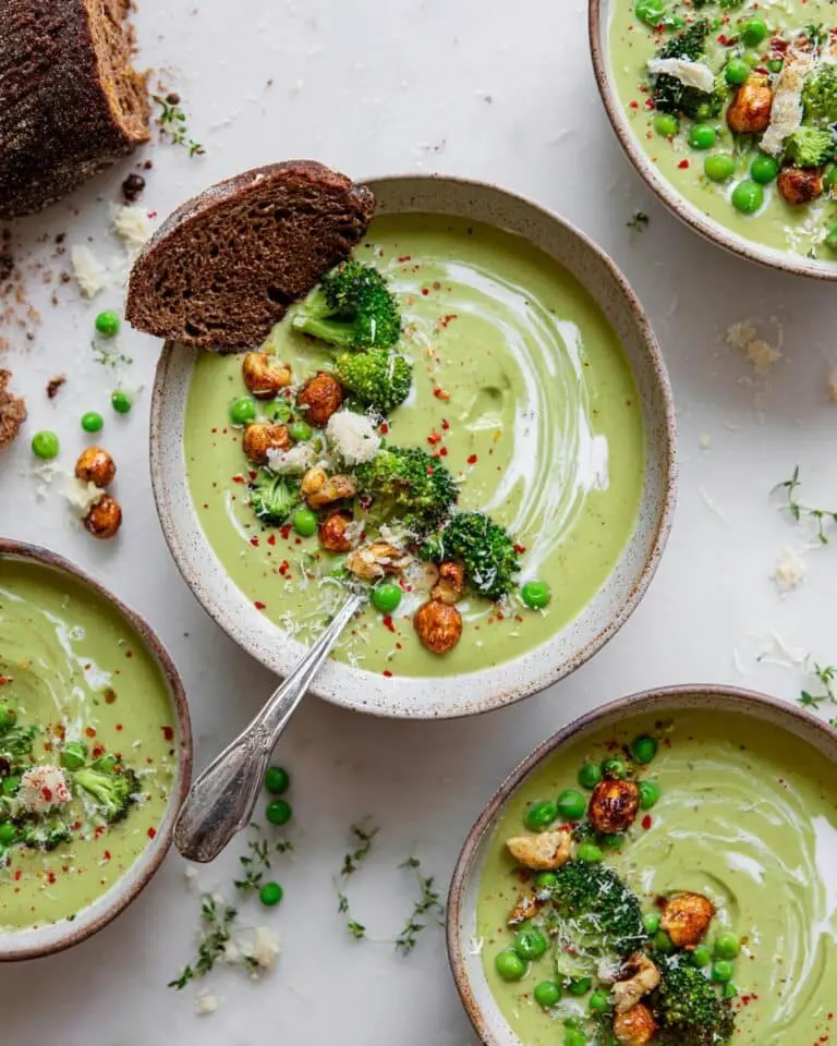 Super Greens and Beans Soup (Vegan High-Protein) Recipe