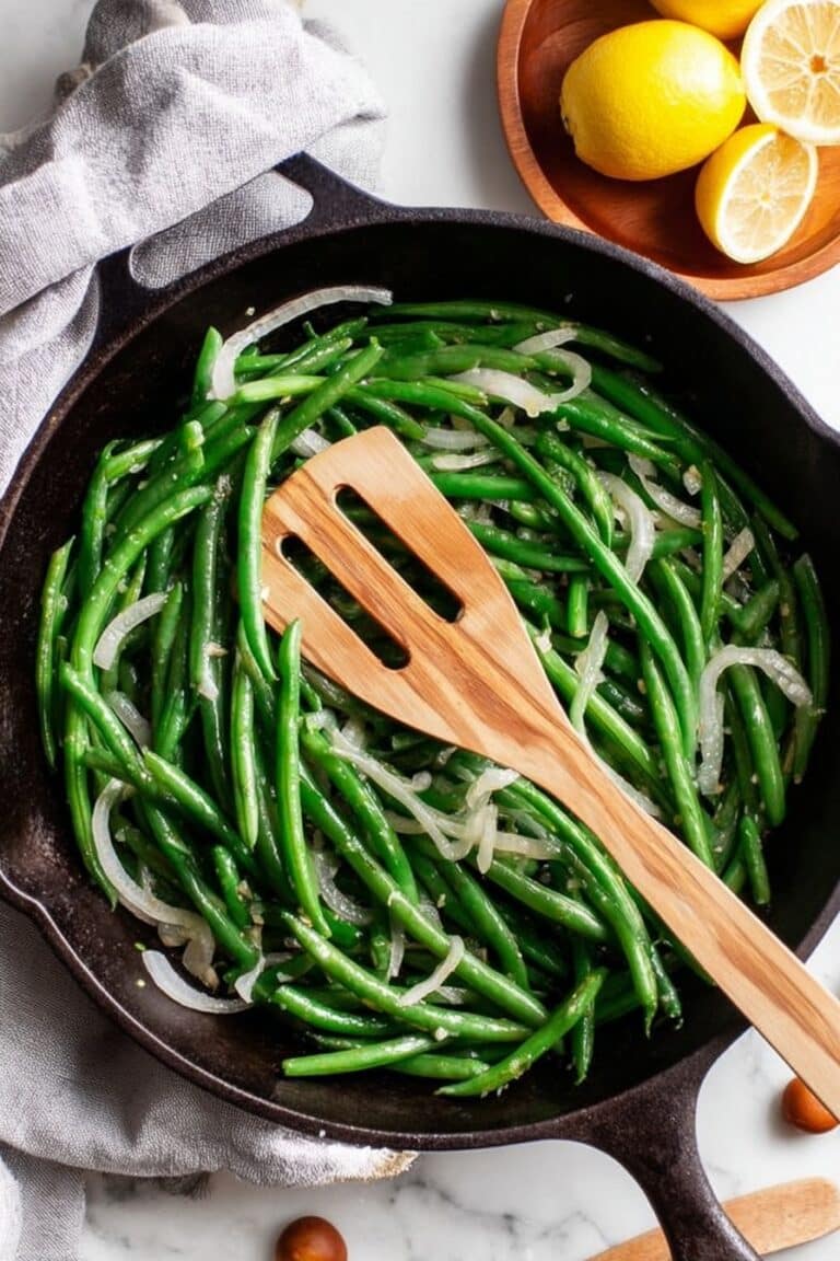 Easy Green Beans Almondine Recipe