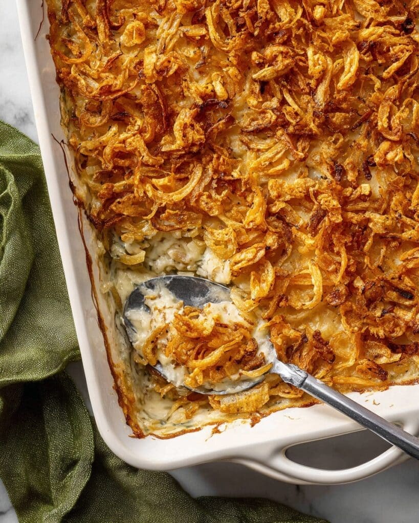 Grandma’s Easy Green Bean Casserole Recipe