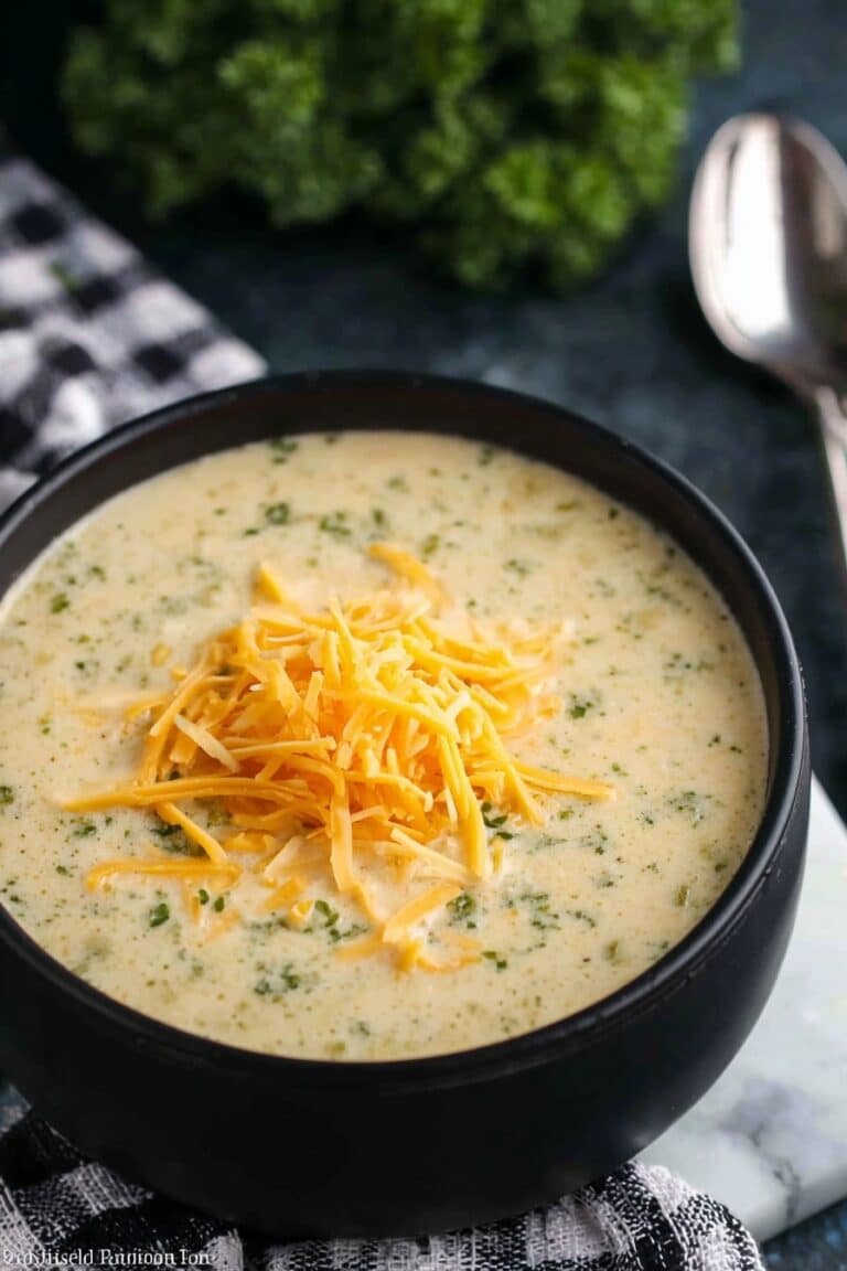 Crockpot Broccoli Cheese Soup Recipe