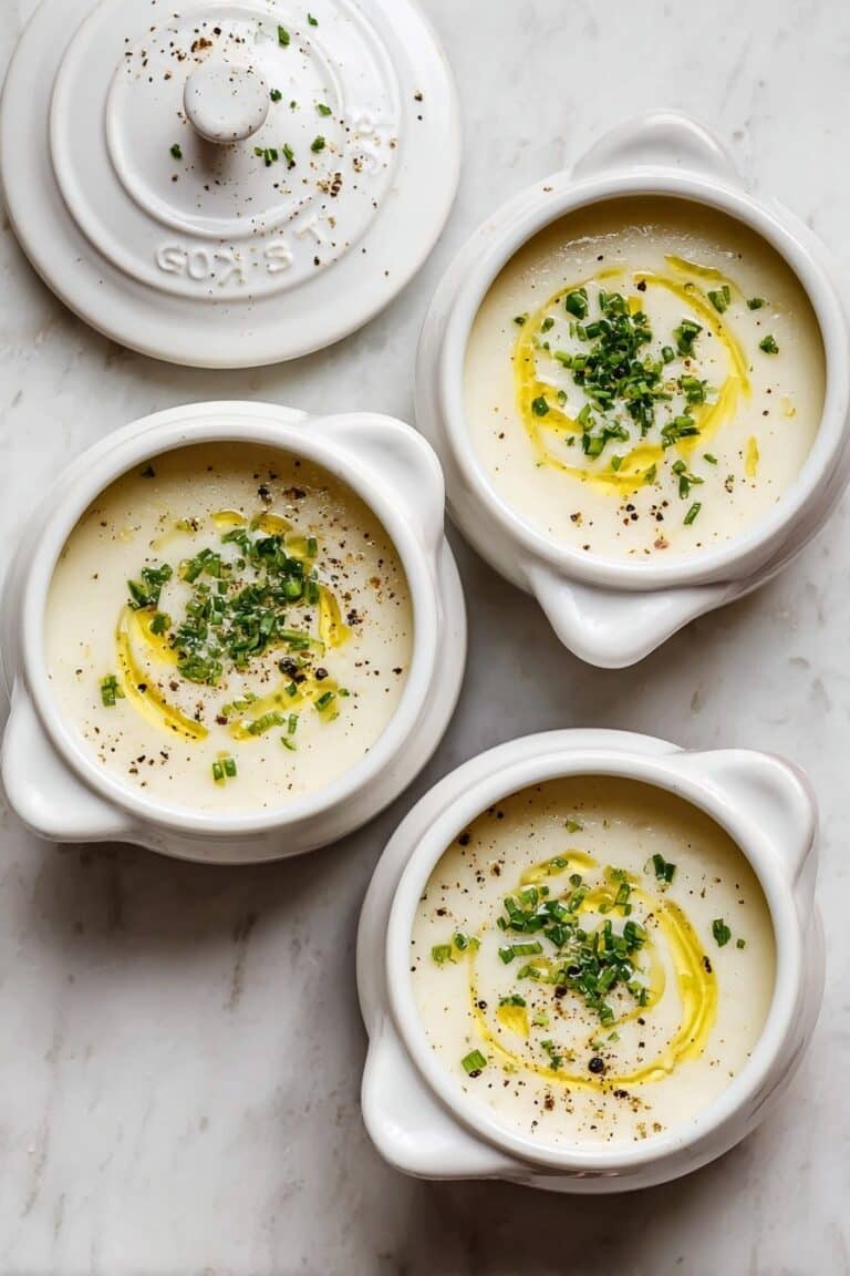 Creamy Roasted Garlic Potato Soup Recipe
