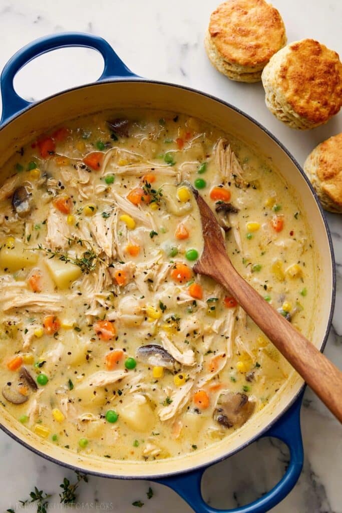 Chicken Pot Pie Soup Recipe
