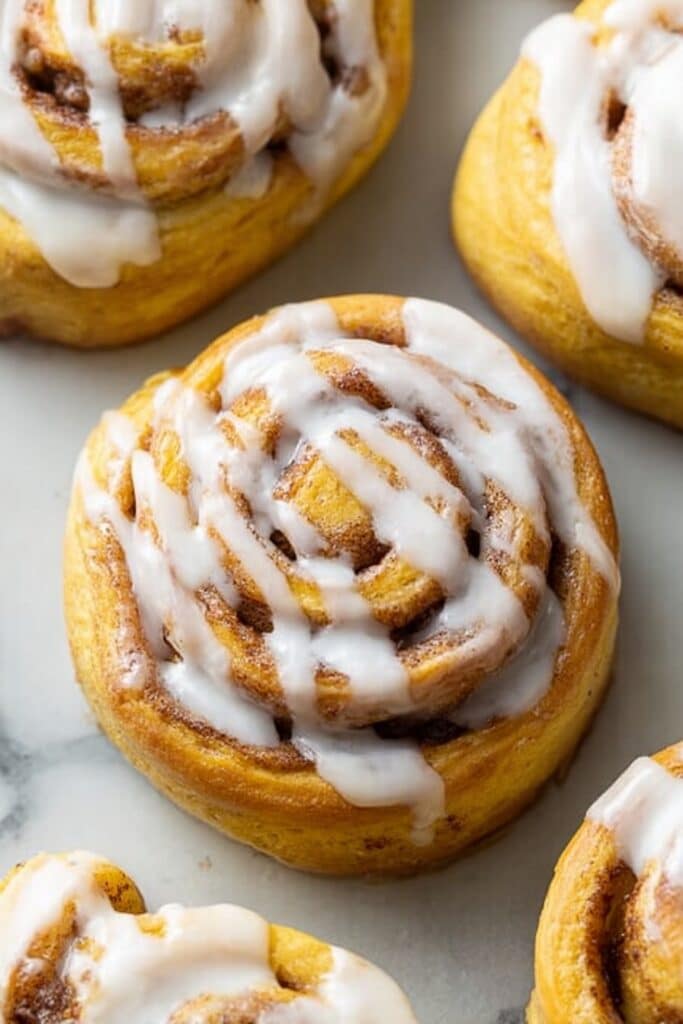 Pumpkin Cinnamon Rolls Recipe