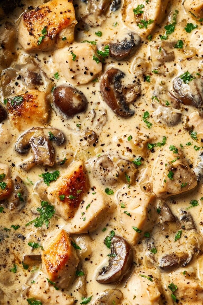 Easy Chicken Stroganoff Recipe