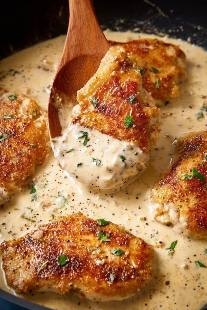 Creamy Garlic Parmesan Chicken Recipe