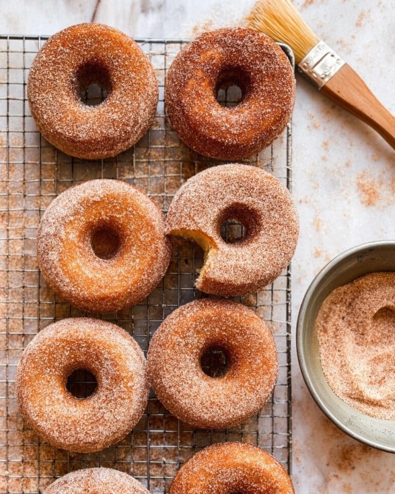 Cinnamon Sugar Doughnuts Recipe