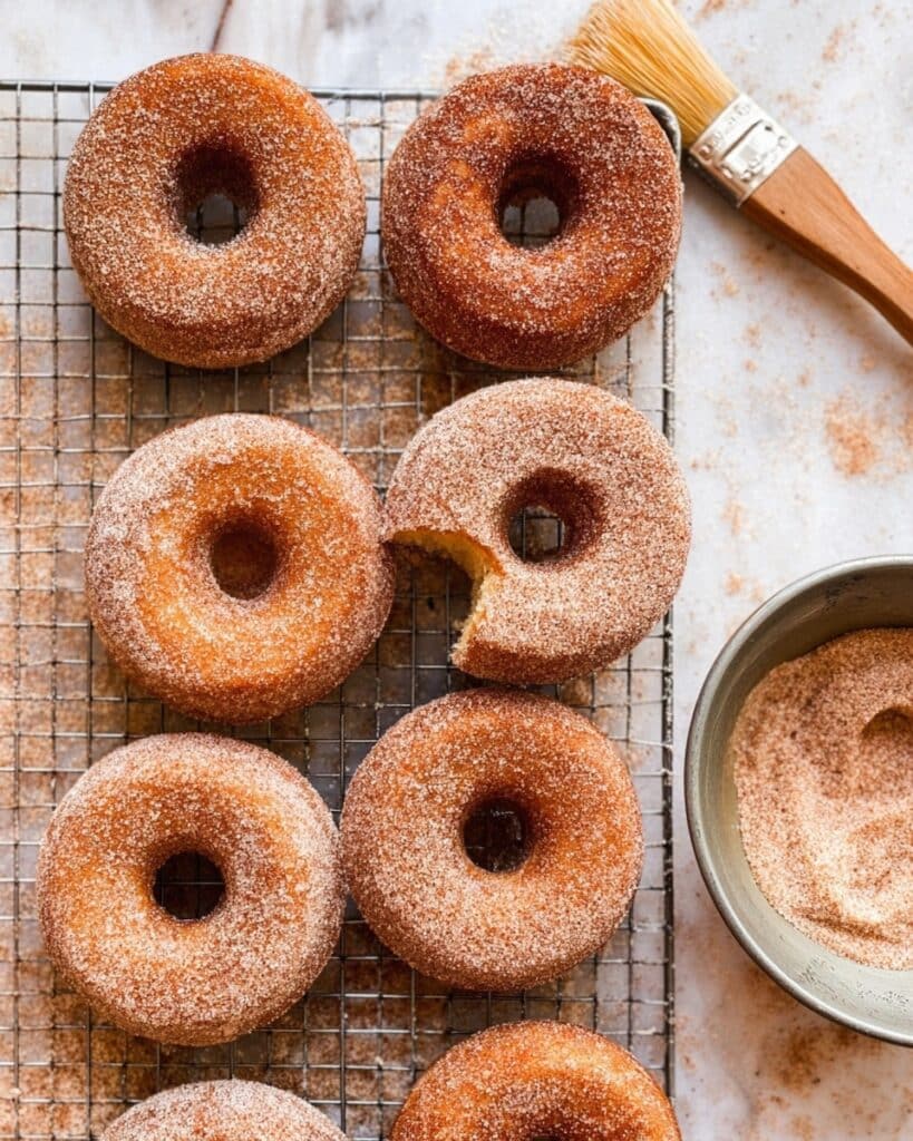 Cinnamon Sugar Doughnuts Recipe