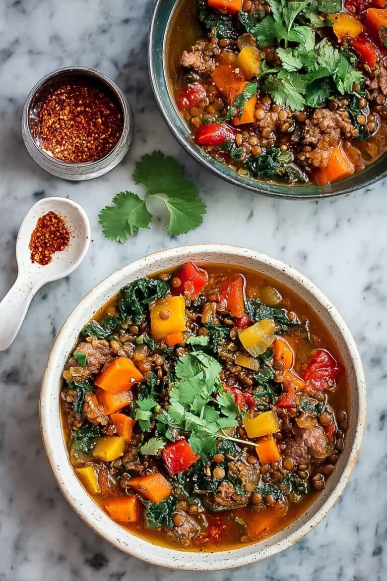Lamb, Lentil and Squash Stew Recipe
