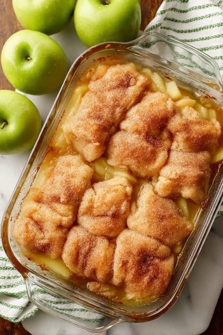 Apple Dumplings with Cinnamon-Sugar and Sprite Glaze Recipe