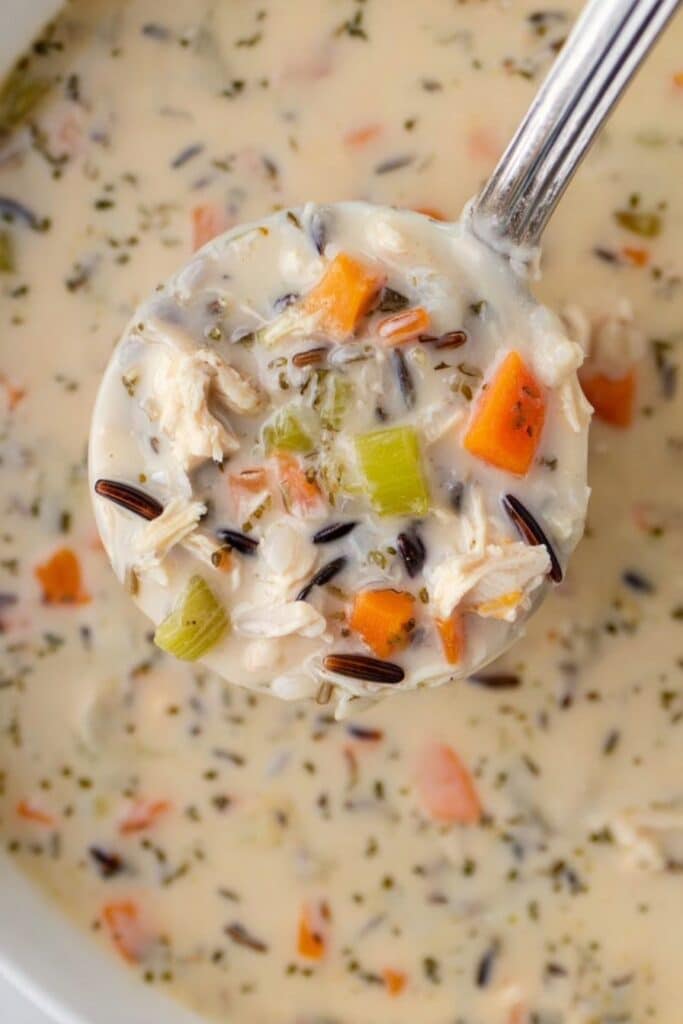 Creamy Chicken and Wild Rice Soup Recipe