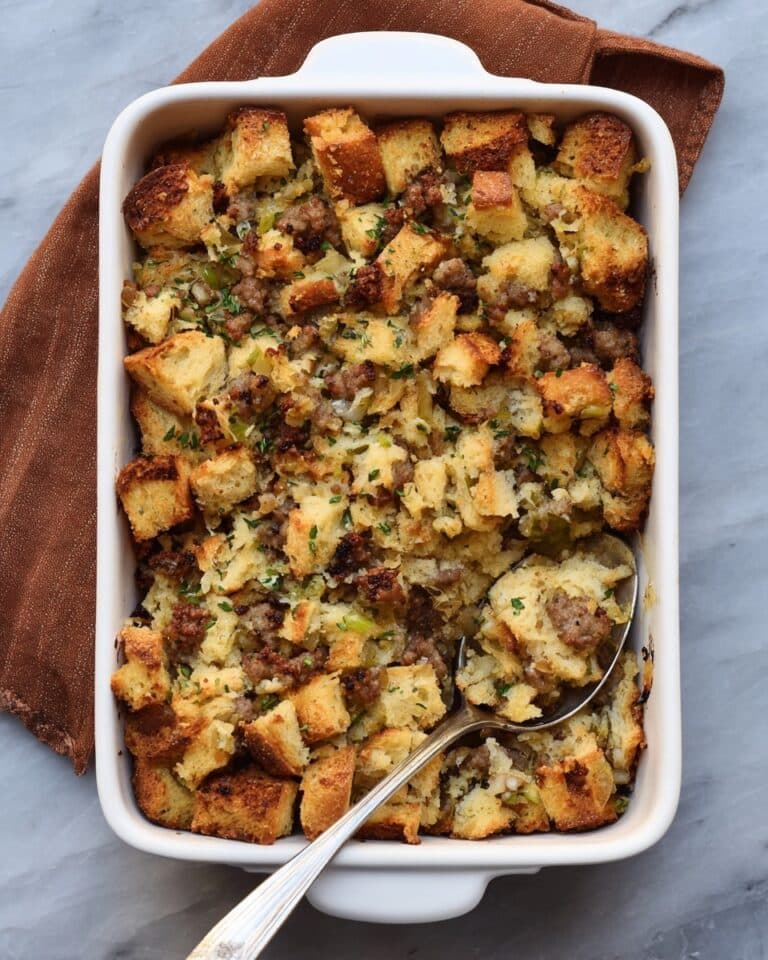 Easy Sausage & Herb Stuffing Recipe