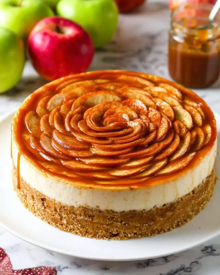 Caramel Apple Cheesecake Recipe