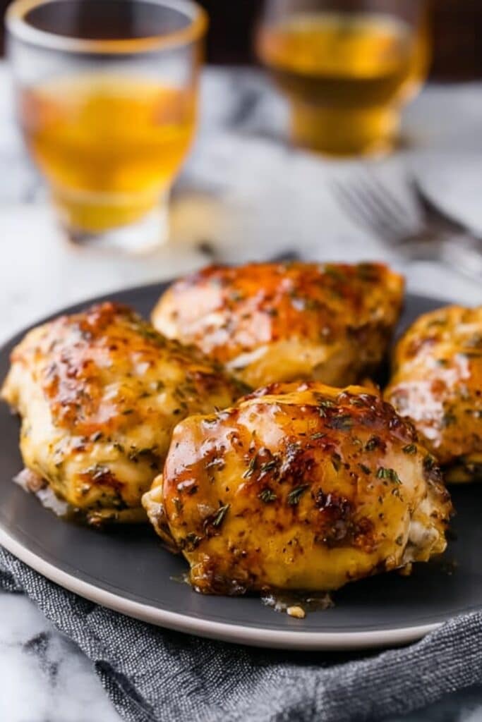 Apple Cider Glazed Chicken Thighs Recipe