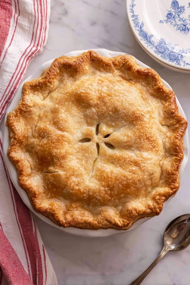 Easy Creamy Chicken Pot Pie Recipe