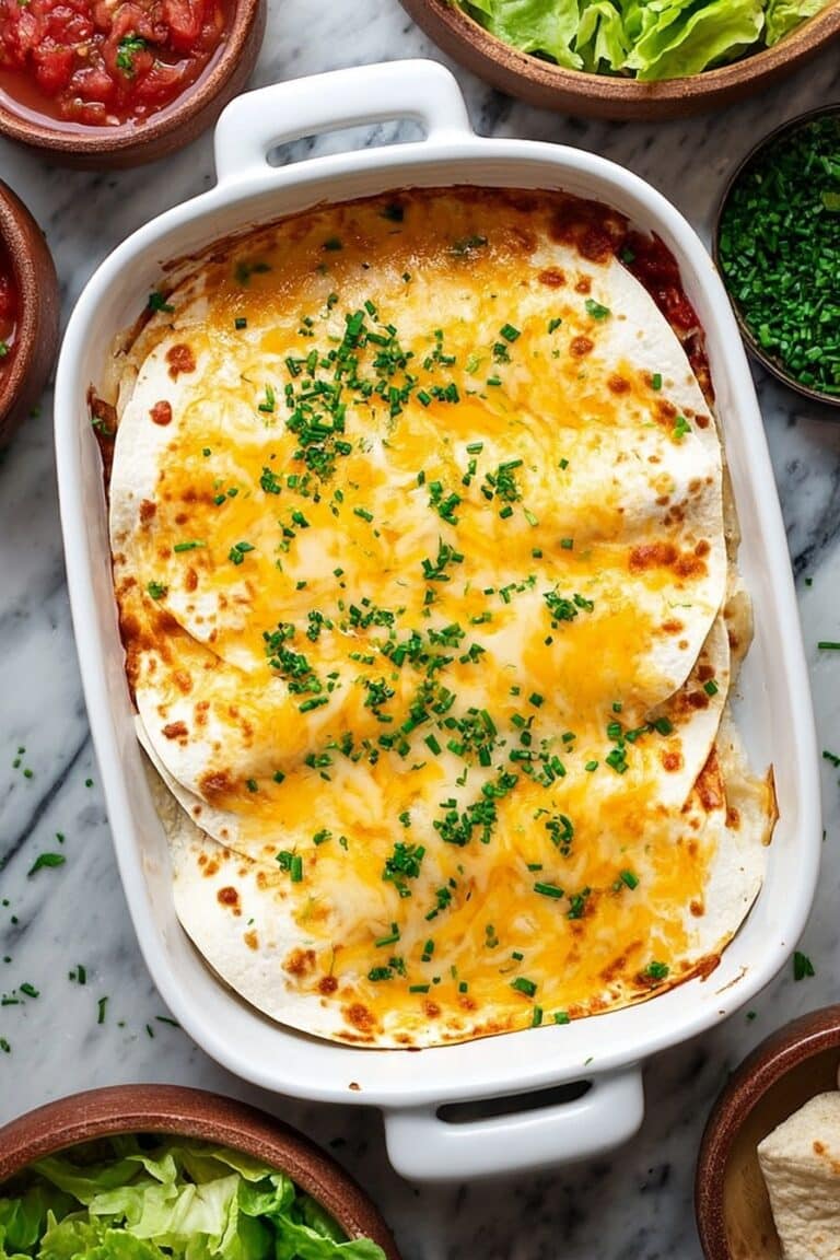 Chicken Quesadilla Casserole Recipe